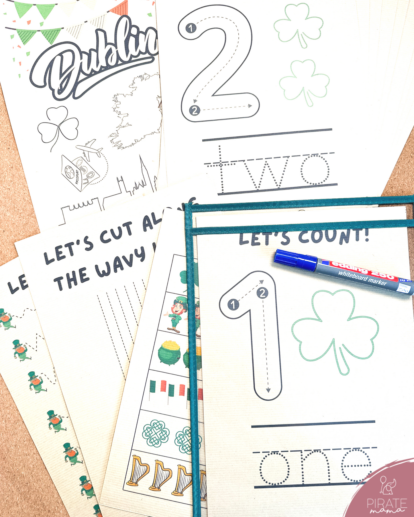 Dublin-Themed Kids' Printable Activity set | Printables for Kids | Counting Activity