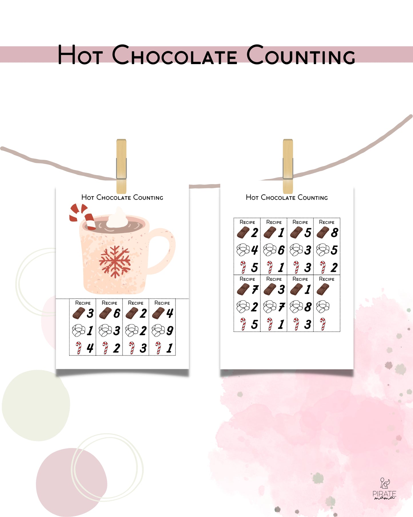 Winter Counting Kids Activity | Printables for Kids | STEM Activities